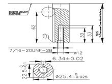 Bensiinimootor Grünwelt GW-1P90F 25,4mm