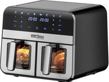 Rasvavaba õhufritüür 9L 2500W, kaks kambrit 4,5L