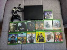 Xbox One X 1TB + pult + 10 mängu