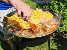 Wok Paella Grill pann