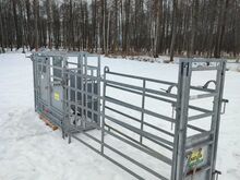 БОКС ДЛЯ УХОДА ЗА КРУПНЫМ РОГАТЫМ СКОТОМ A5000, ОЦИНКОВАН