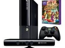Xbox 360 E Slim + Kinect + 2 mängu xbox360 kinect
