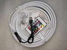 LED neoon valgusriba 5V RGB LED, 4 ja 5m