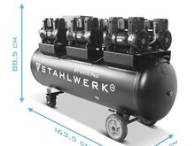 Kompressor STAHLWERK ST-2410 Pro 10 baariga | 9,86