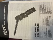 Milwaukee M12 FUEL FBFL13 lintviil