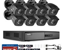 8-kaameraga 1080P 2MP videovalve komplekt Sannce