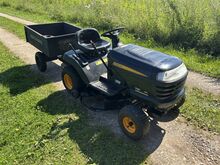 Murutraktor Partner koos käruga