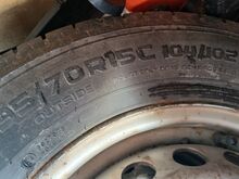 Mercedes kaubiku suverattad 195/70R 15C