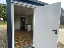6×2.40 m container + WC, shower and kitchen