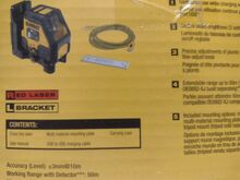 Перекрестный лазерный нивелир DeWalt