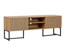 TV-laud HAMPTON 160x40xH60cm, tammedekooriga