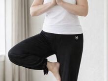Premium Bamboo Avarad Püksid Soft Flow Black L-3XL