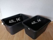 Plastikust vannid ja kastid