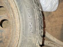 5x110 205/55 R16 naastrehvid plekkvelgedel