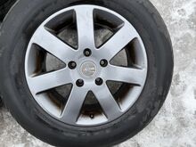 VW (5x120) 16" valuveljed suverehvidega