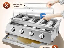 4 põletiga BBQ gaasigrill, uus