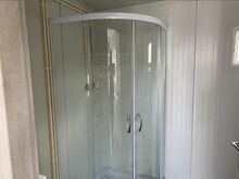 6×2.40 m container + WC, shower and kitchen