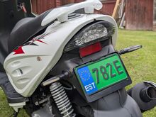 Väikse läbisõiduga roller Sachs Speedjet 50