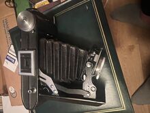 Немецкая складная камера E. Ludwig Meritar 105mm