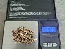 Bismarck käsitöö 585 kuld kaelakett 30g