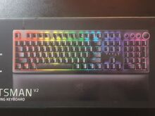 Razer Huntsman V2 klaviatuur, US, Optical Red