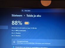 Sülearvuti Dell, I5/8GB/SSD 128GB, uus aku 4h