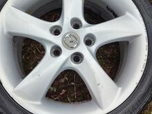 Mazda orig valuveljed 17" 5x114,3 + rehvid 215/45