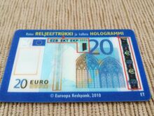 Holograafiline kaart EEK/EUR