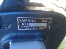 YAMAHA 15 hp