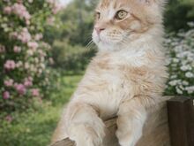 Maine Coon isane