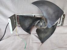 Õhk-õhk pumba mootor ventilaatoriga