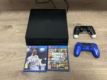 PS4, PS4 Pro, 2 pulti, mängud