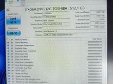 SSD M2 2280 NVME  KGX6AZNV512G