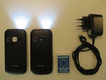 2X  DORO 1362   Dual SIM  + laadija