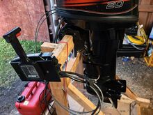 Mercury 20hp 2takti.