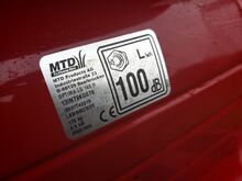 Murutraktor MTD Optima LG 165H 2017aasta