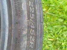 225/45 R19 suverehvid 4.5mm - 20eur 2tk