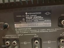 Kenwood KR-7600  Receiver