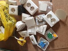 Elektrikraami komplekt: Valgustid, lülitid jm