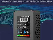 Siseruumide CO2 detektor/õhukvaliteedi monitor