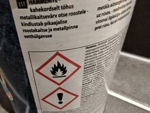 Hammerite 750 ml metallivärv ( uus, otse roostele)