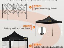 3x3m aiapaviljon/pop-up telk + ratastega kandekott