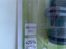 KEERMEGA ADAPTER REHAU 3/4" (G26,5 MM)