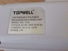 LED laua jäälamp akuga