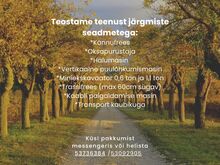 Kändude freesimine ja halumasina teenus