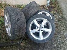 20" 5x130 Audi Q7 originaalveljed rehvidega