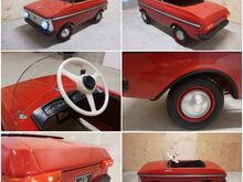Moskvich plekist laste pedaalauto AZLK 1992