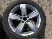 VW оригинальные 17-дюймовые литые диски с ламельной рези
