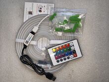 LED neoon valgusriba 5V RGB LED, 4 ja 5m