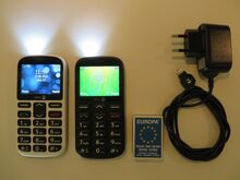 2X  DORO 1362   Dual SIM  + laadija